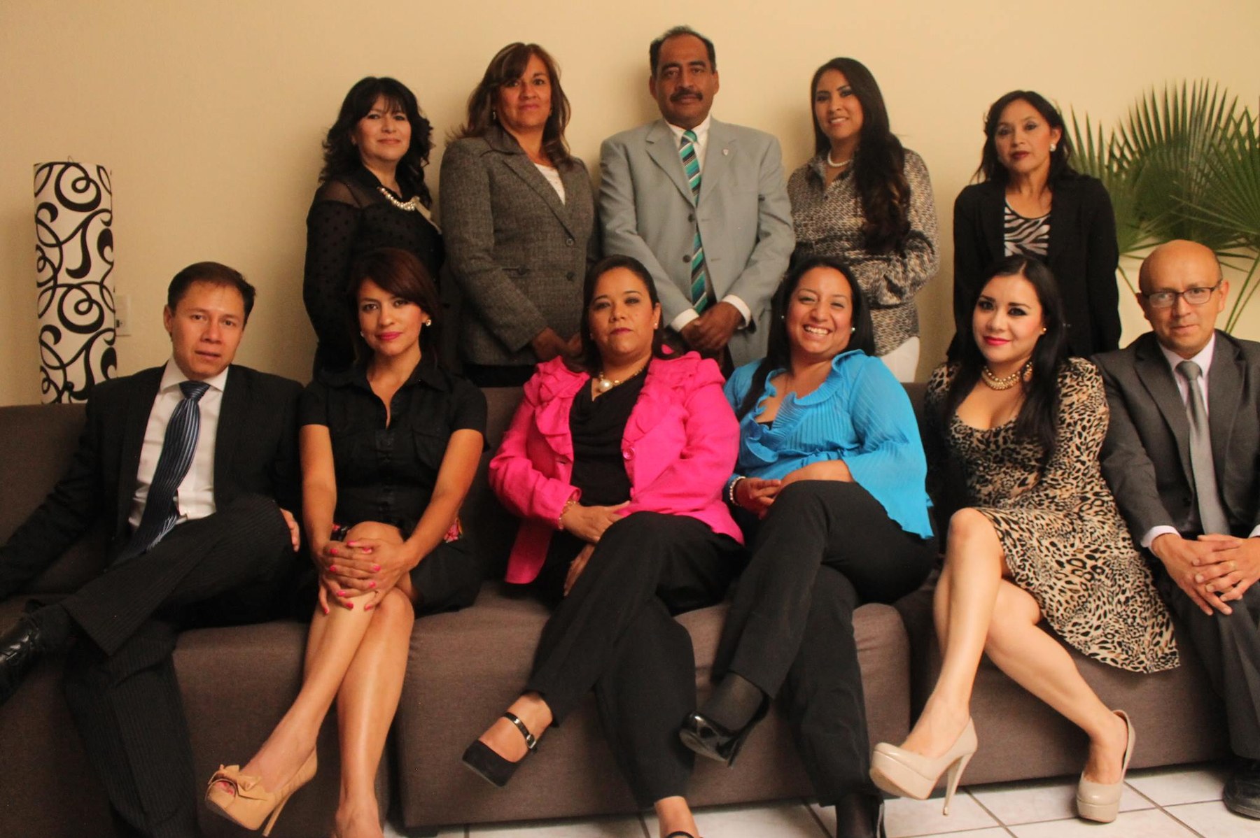 Fotografía institucional del equipo de COLEMZA en sala de reuniones